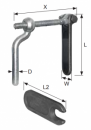 Heavy Duty Ramp Fastener (5/8'' ACME Threaded)